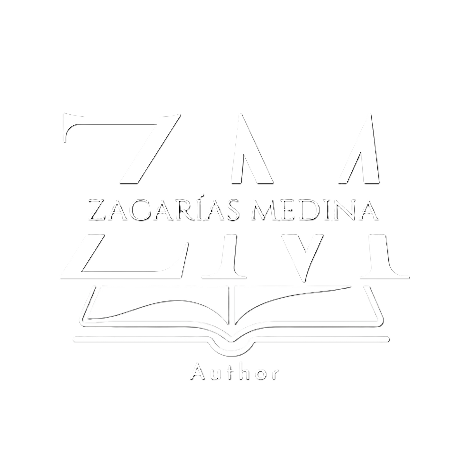 Logotipo oficial de Zacarías Medina, escritor canario